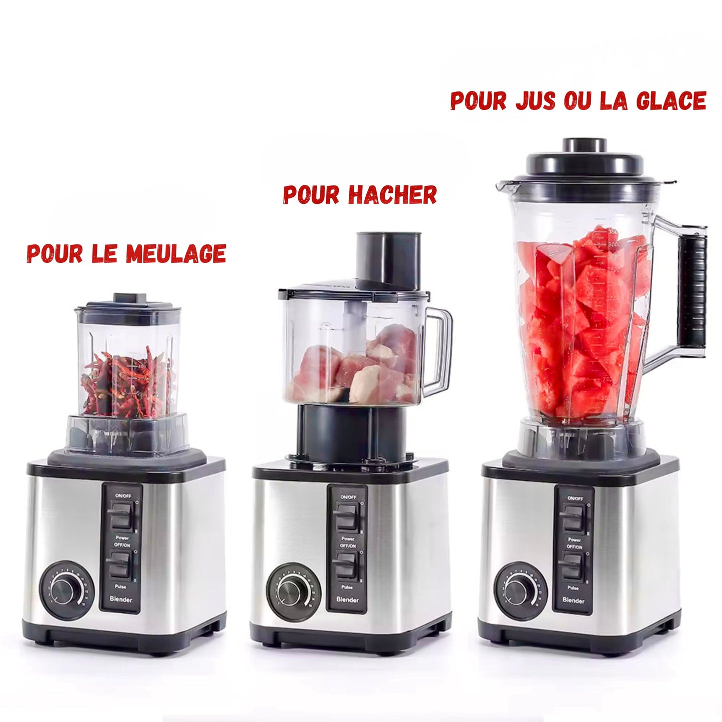 Mixer multifonctions 8 en 1