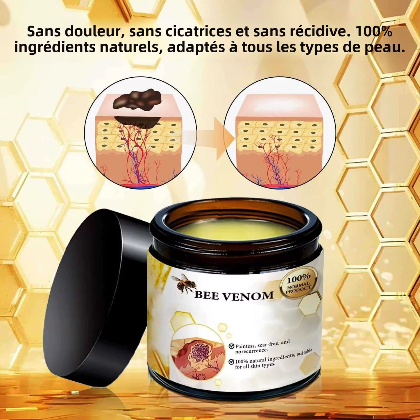 Bee Venom 🐝 la crème efficace 100% naturelle