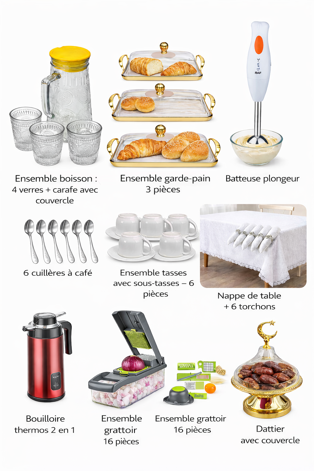 Pack Ramadan 57 pièces