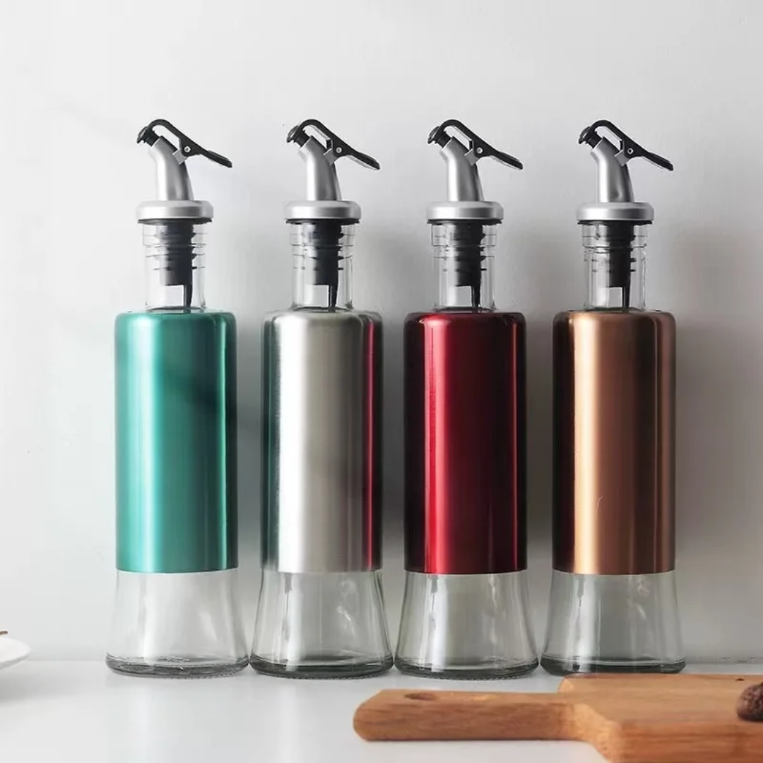 Bouteille d’huile anti-goutte