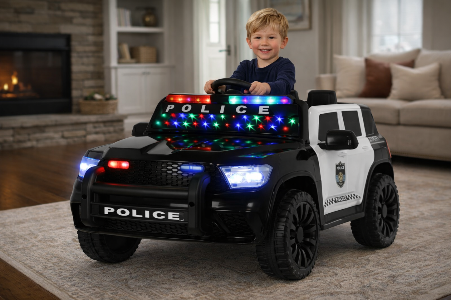 Voiture électrique pour enfants 2 à 8 ans