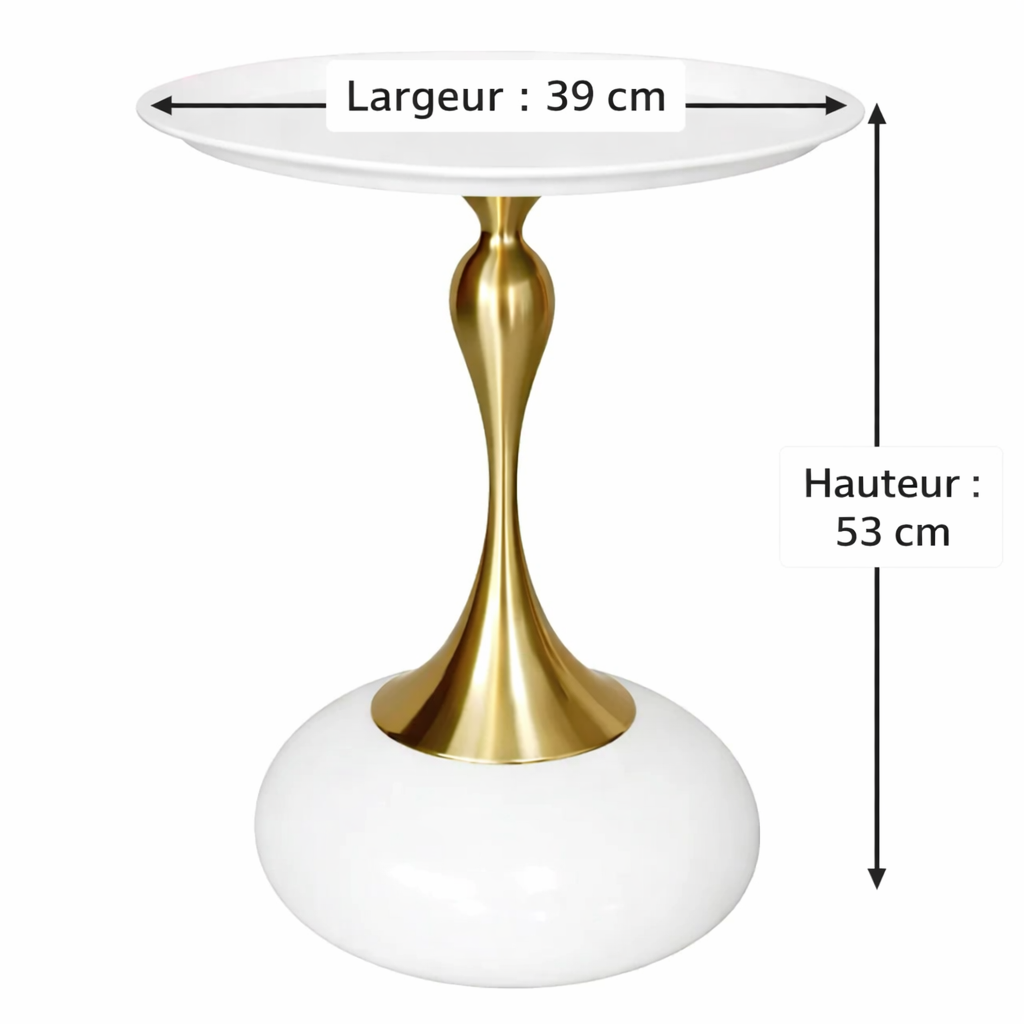 Table d’appoint design moderne