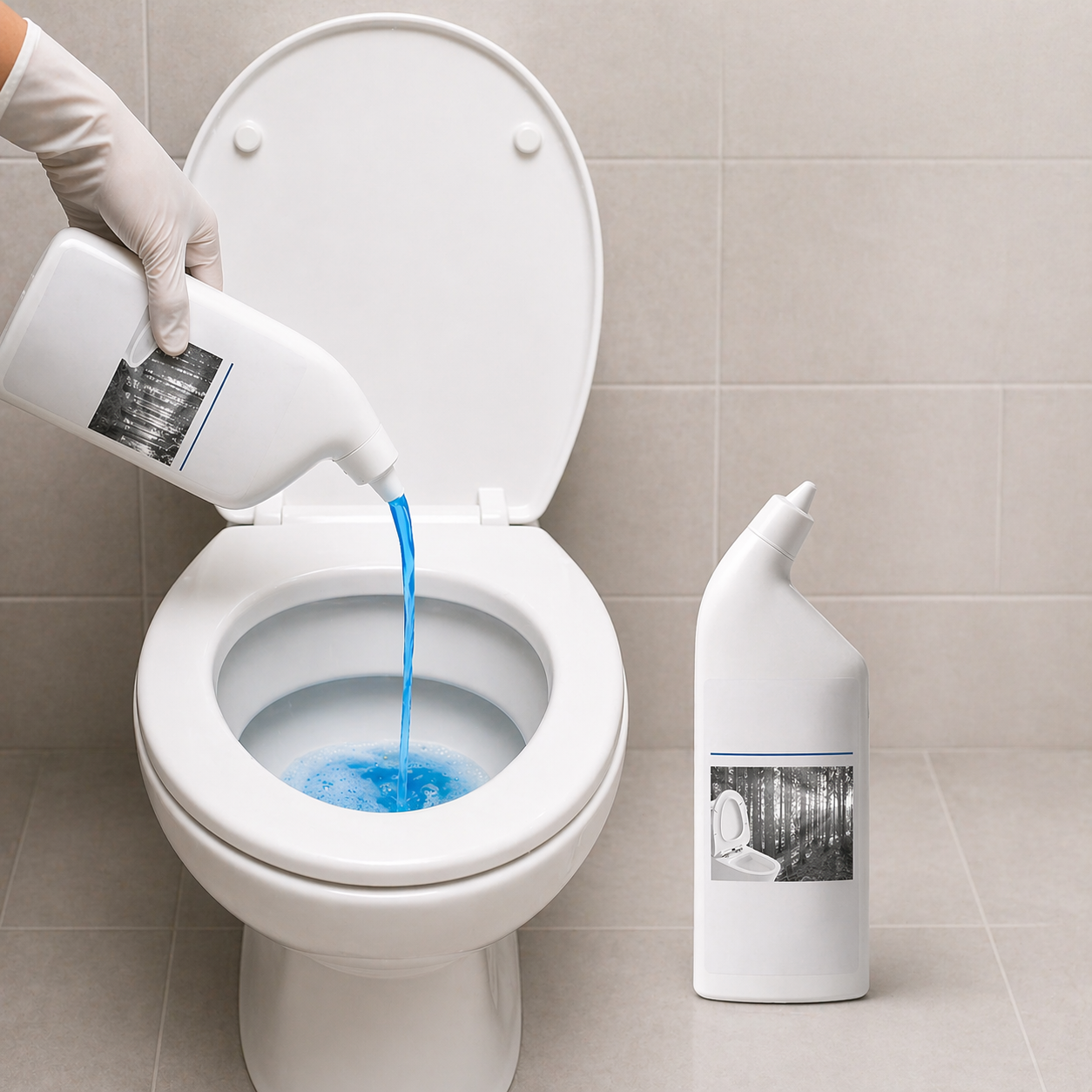 Liquide Détergent WC Ultra Puissant & Désinfectant
