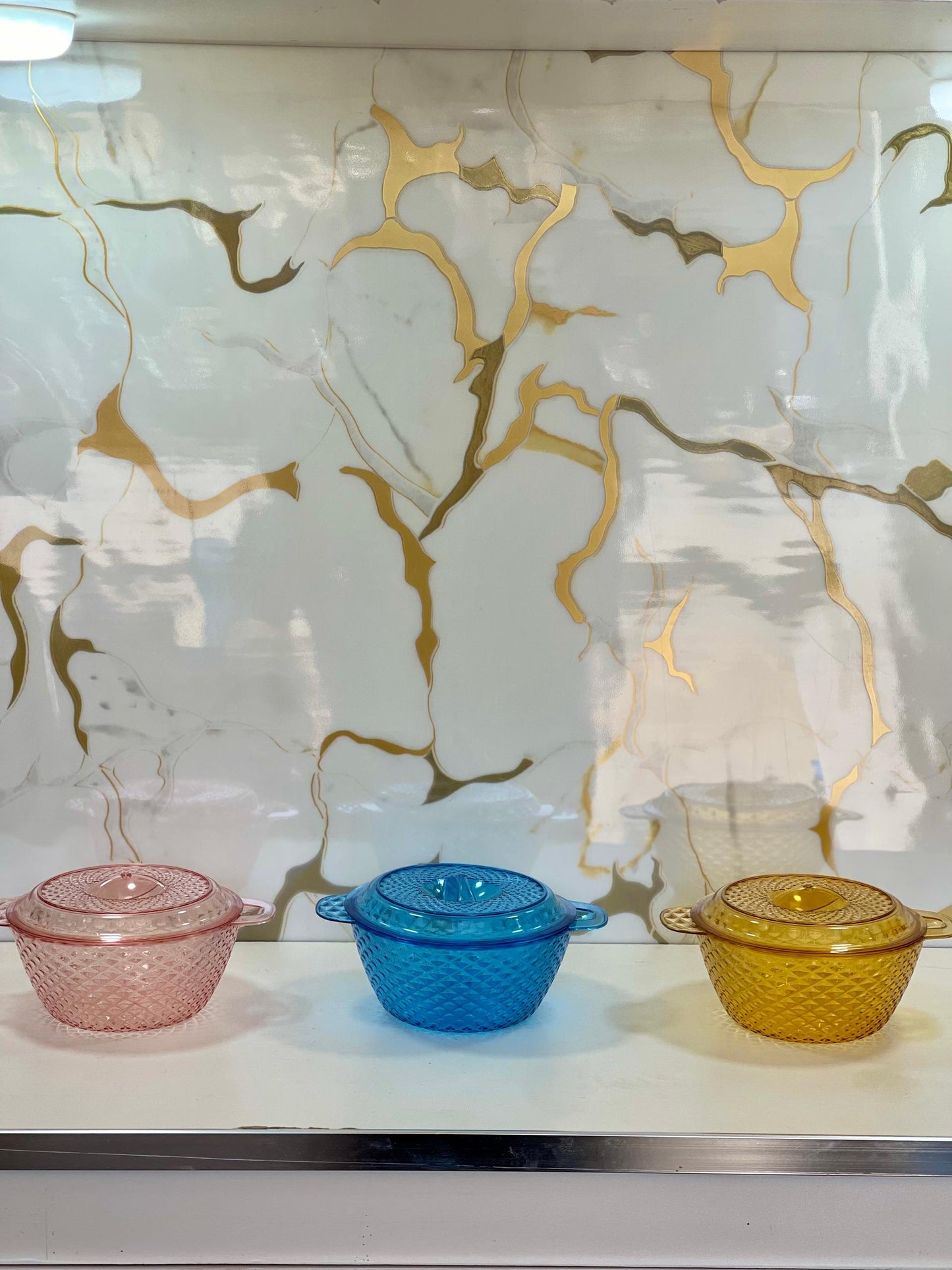 Bol acrylique avec cuillère