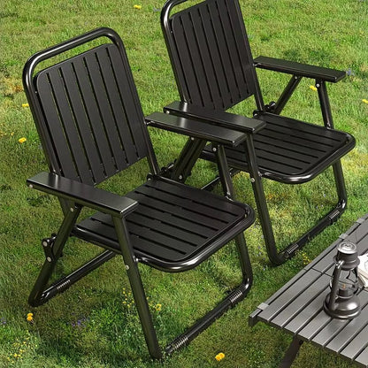 Chaise Pliante Confort & Pratique 🌿✨en fer