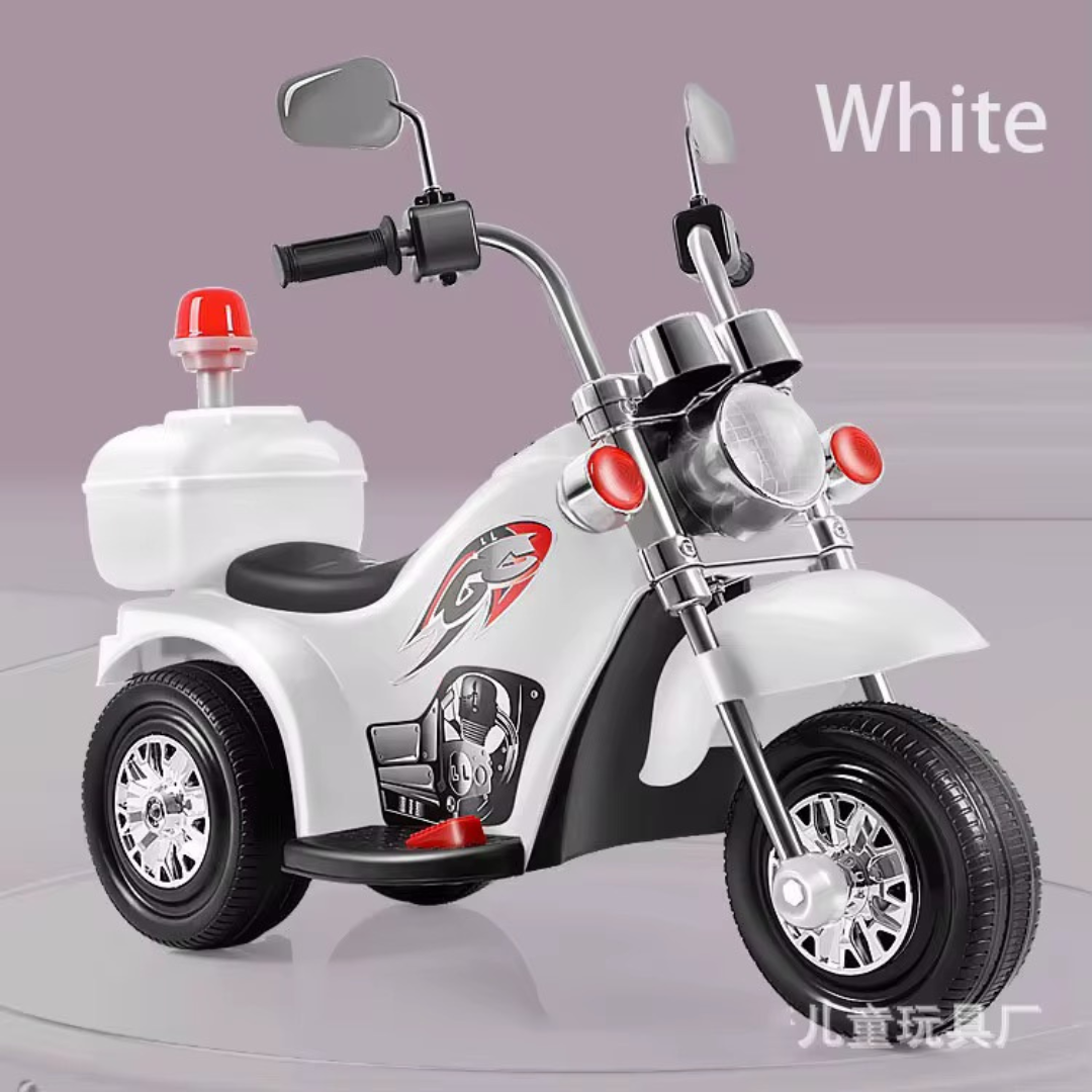Moto électrique enfant 1‑4 ans – batterie 6V, lumières LED