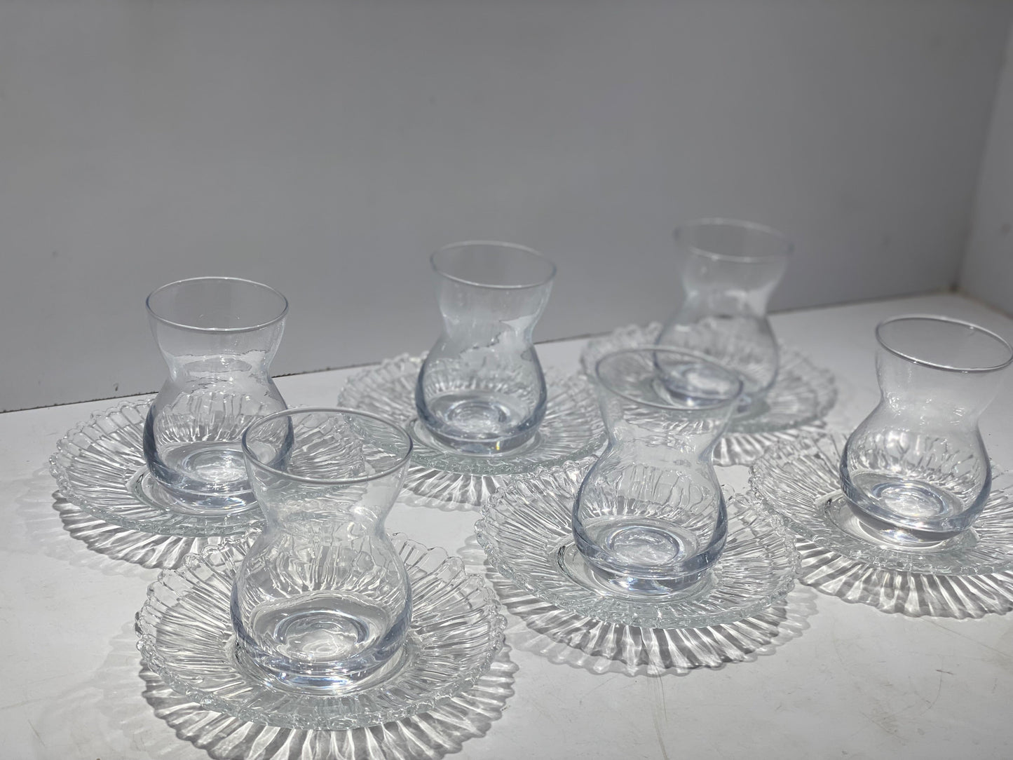 Ensemble 12 pièces tasse sous tasse thé
