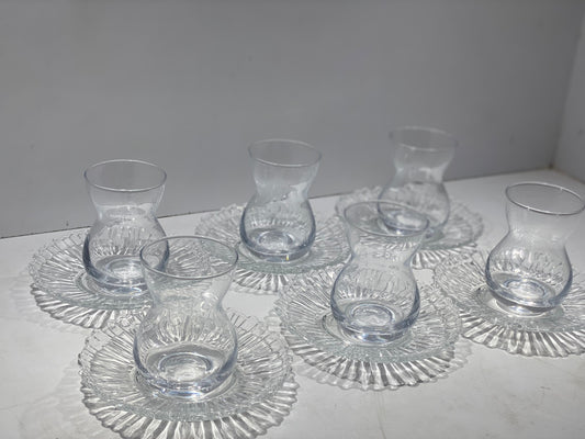 Ensemble 12 pièces tasse sous tasse thé