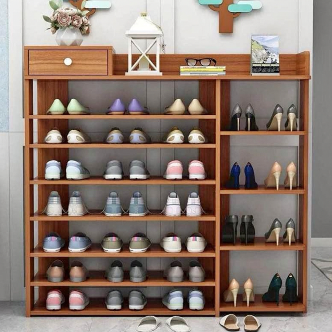 Meuble de rangement chaussures, 100 / 24 / 106 cm