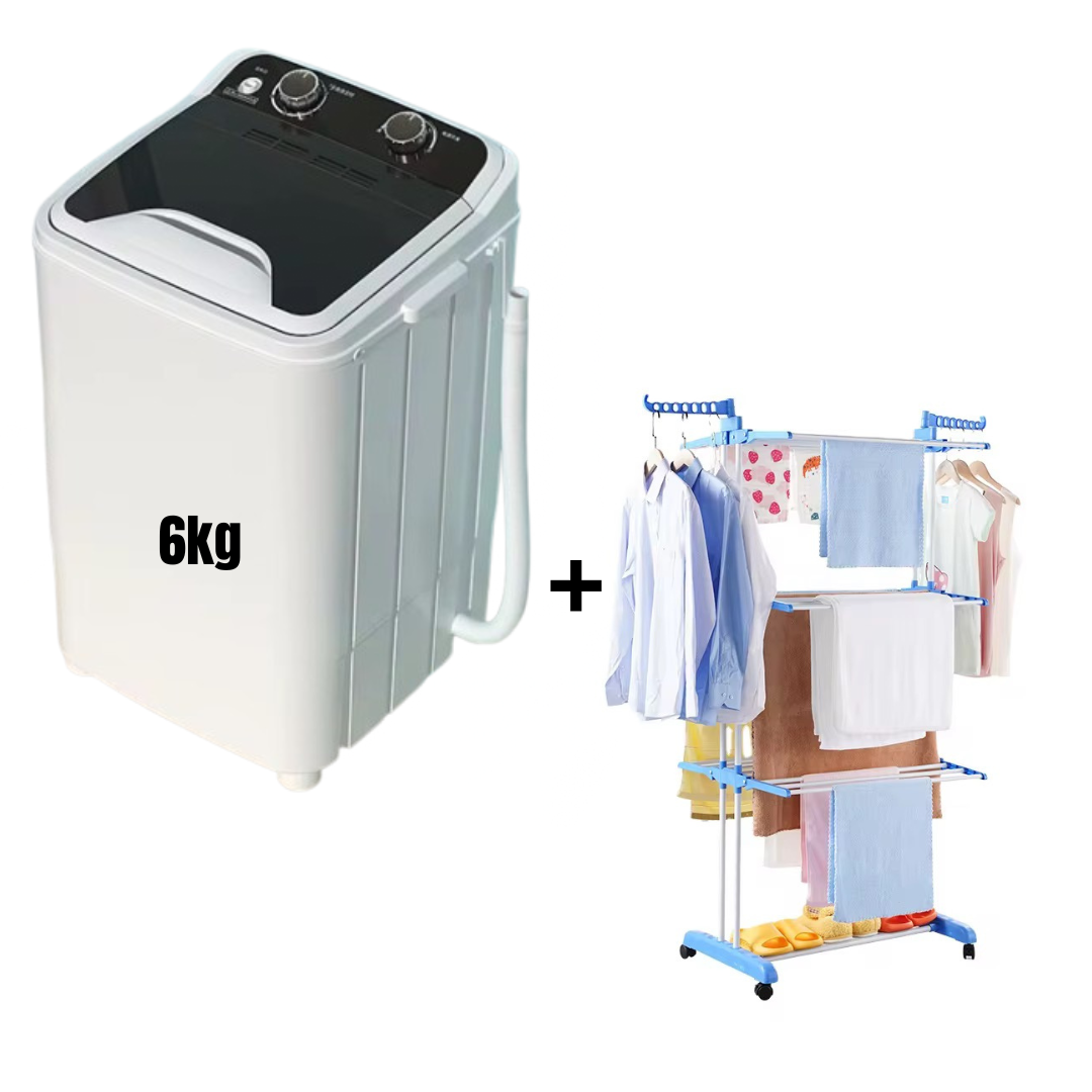 Machine à laver 6kg plus sèche linge