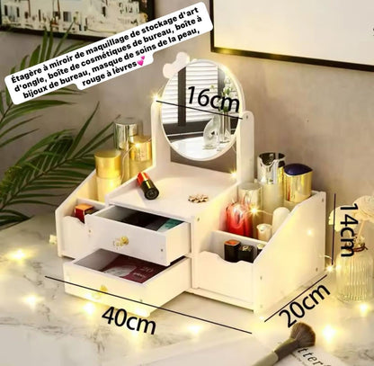 Mini étagère cosmétique