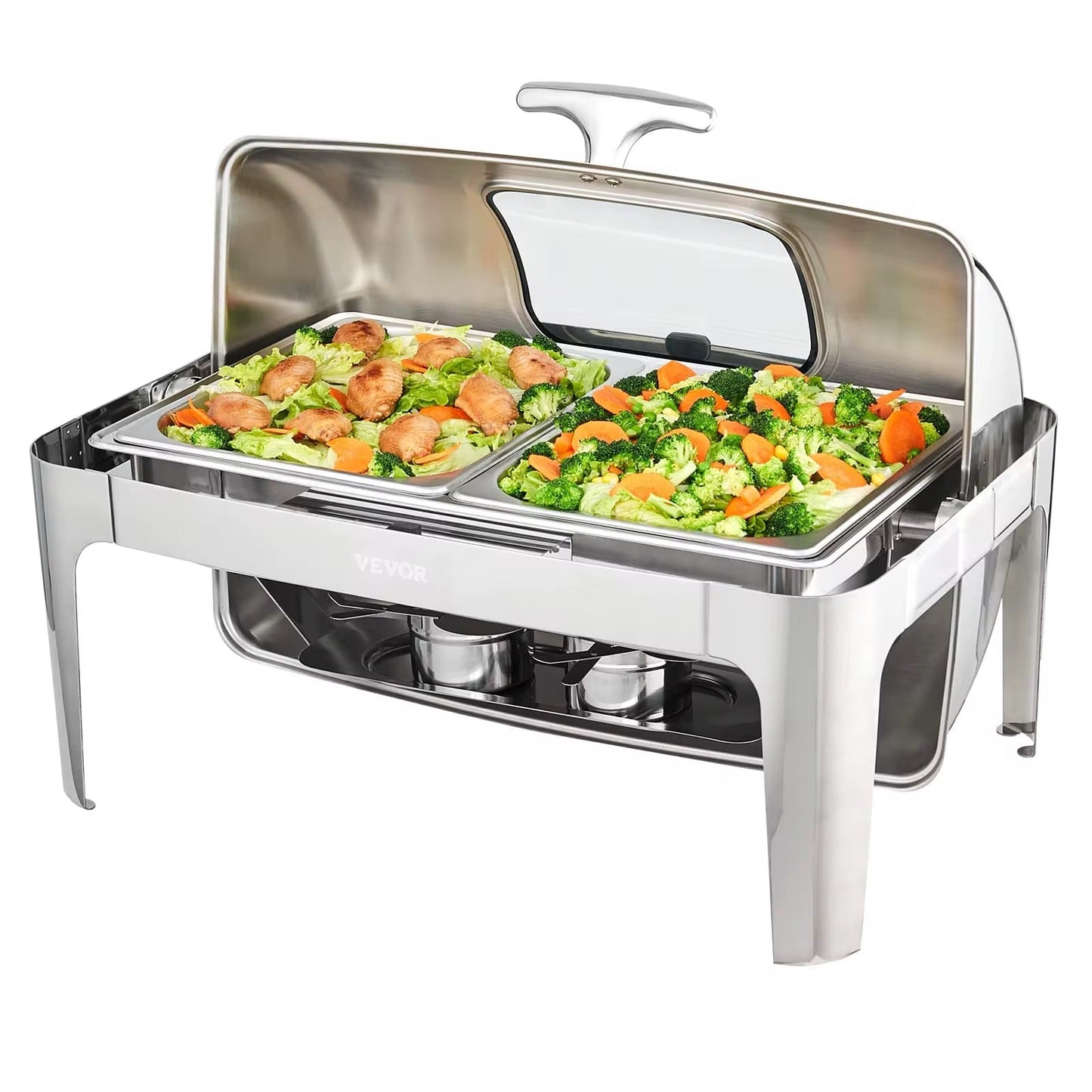 Chafing disk 2 compartiment ( grand modèle)