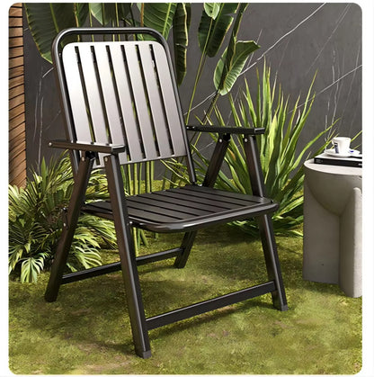 Chaise Pliante Confort & Pratique 🌿✨en fer