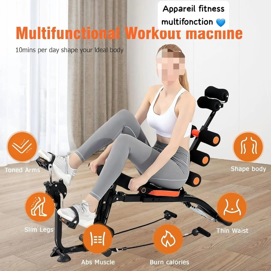 APPAREIL FITNESS MULTIFONCTION – VOTRE SPORT À LA MAISON ! 💪❤️