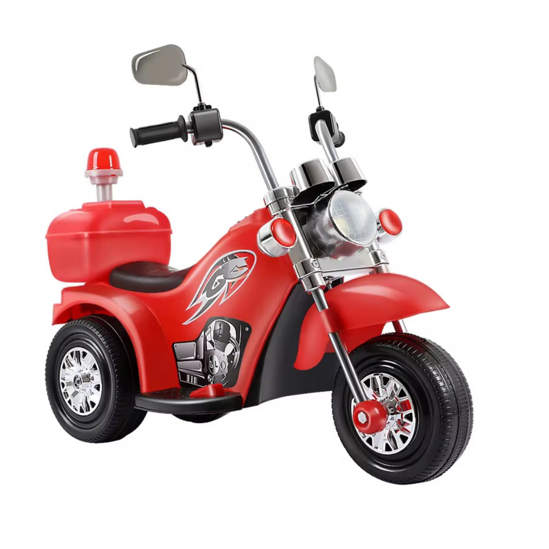 Moto électrique enfant 1‑4 ans – batterie 6V, lumières LED