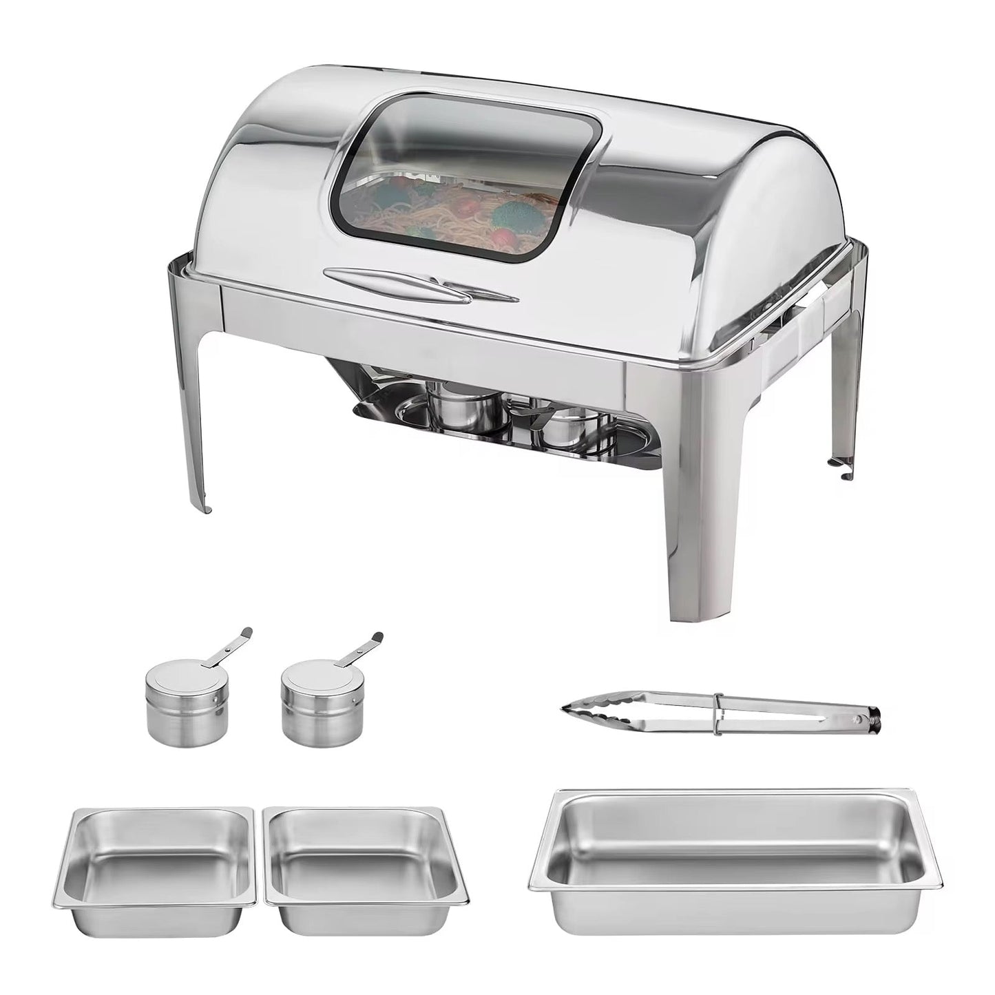 Chafing disk 2 compartiment ( grand modèle)