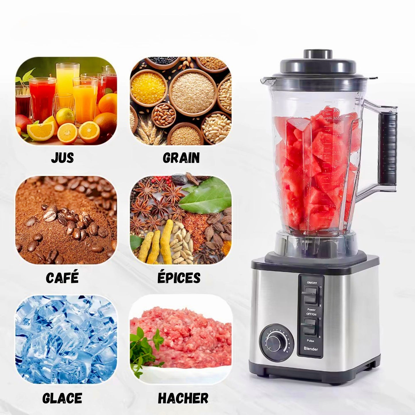 Mixer multifonctions 8 en 1