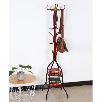 Porte manteau grand modèle rouge Bordeaux