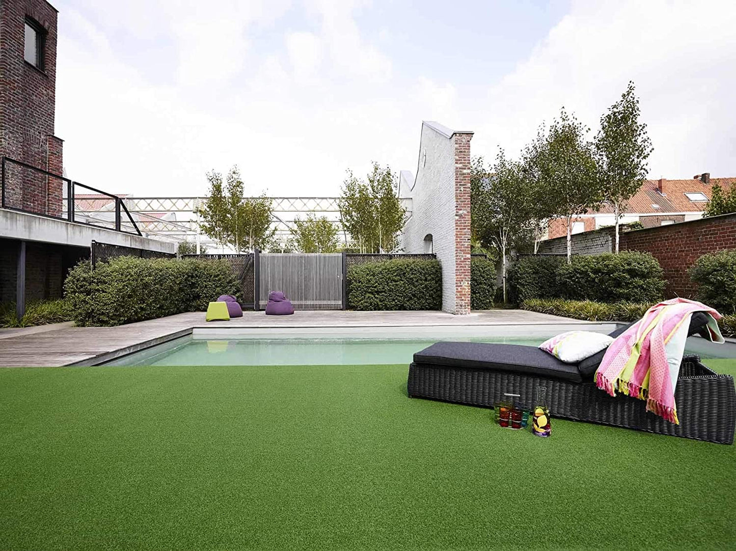 Tapis gazon synthétique 1m sur 2m