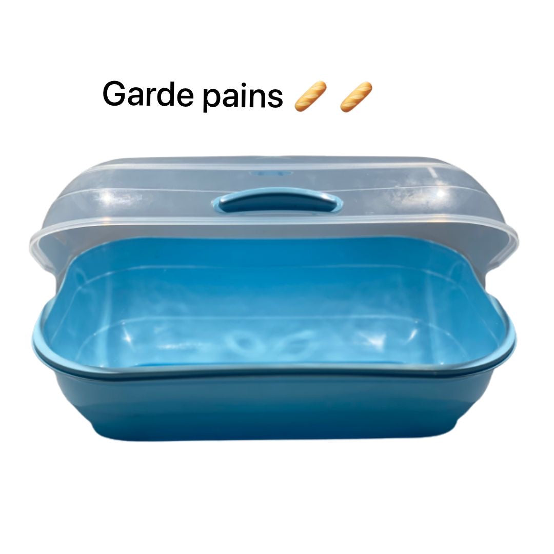 Garde pain en plastique