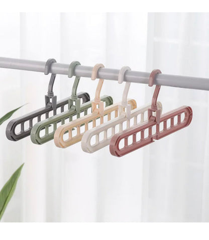 Lot de 6 Porte cintre 9 trous