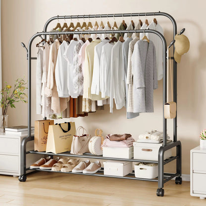 Penderie de Rangement Multifonction – Vêtements & Chaussures 68 kg