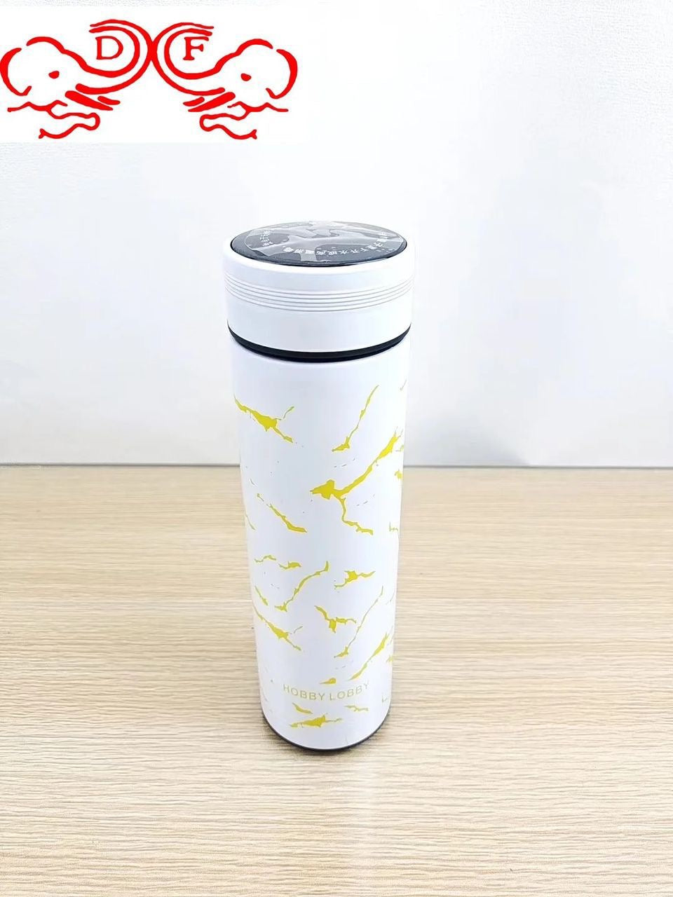 Thermos portable affichage température