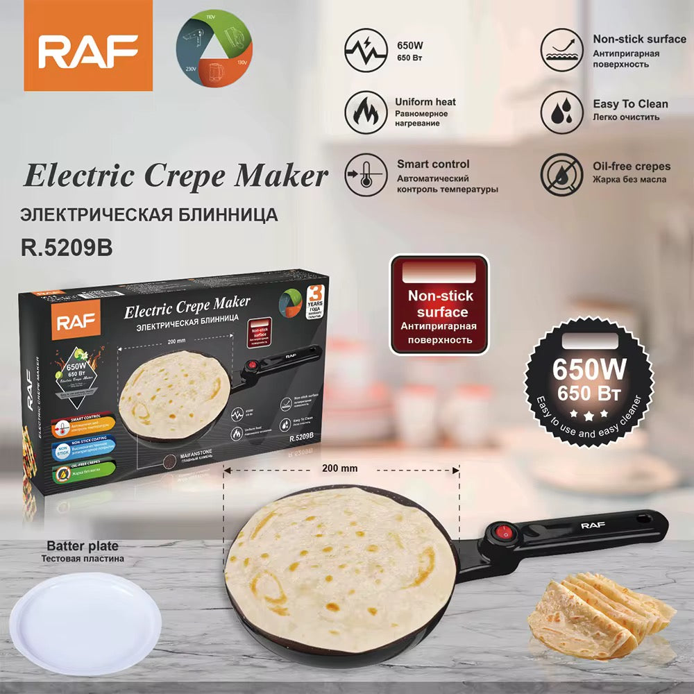 Poêle crêpe électrique