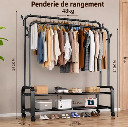 Penderie de Rangement 48 kg – Vêtements & Chaussures