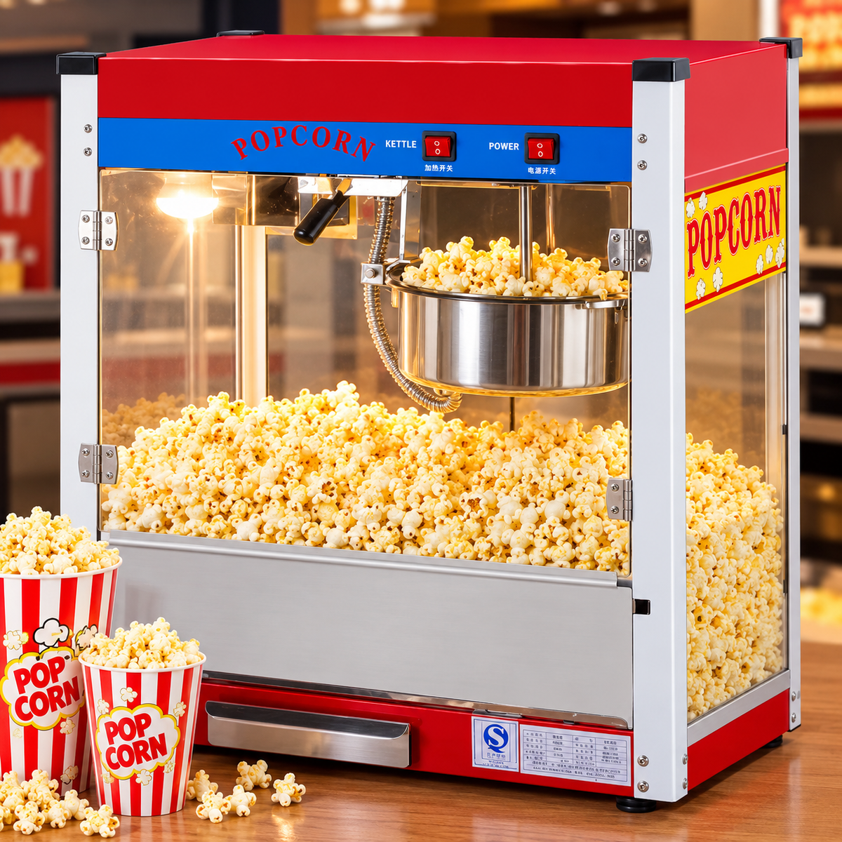 Machine à Popcorn Professionnelle 🍿Gm