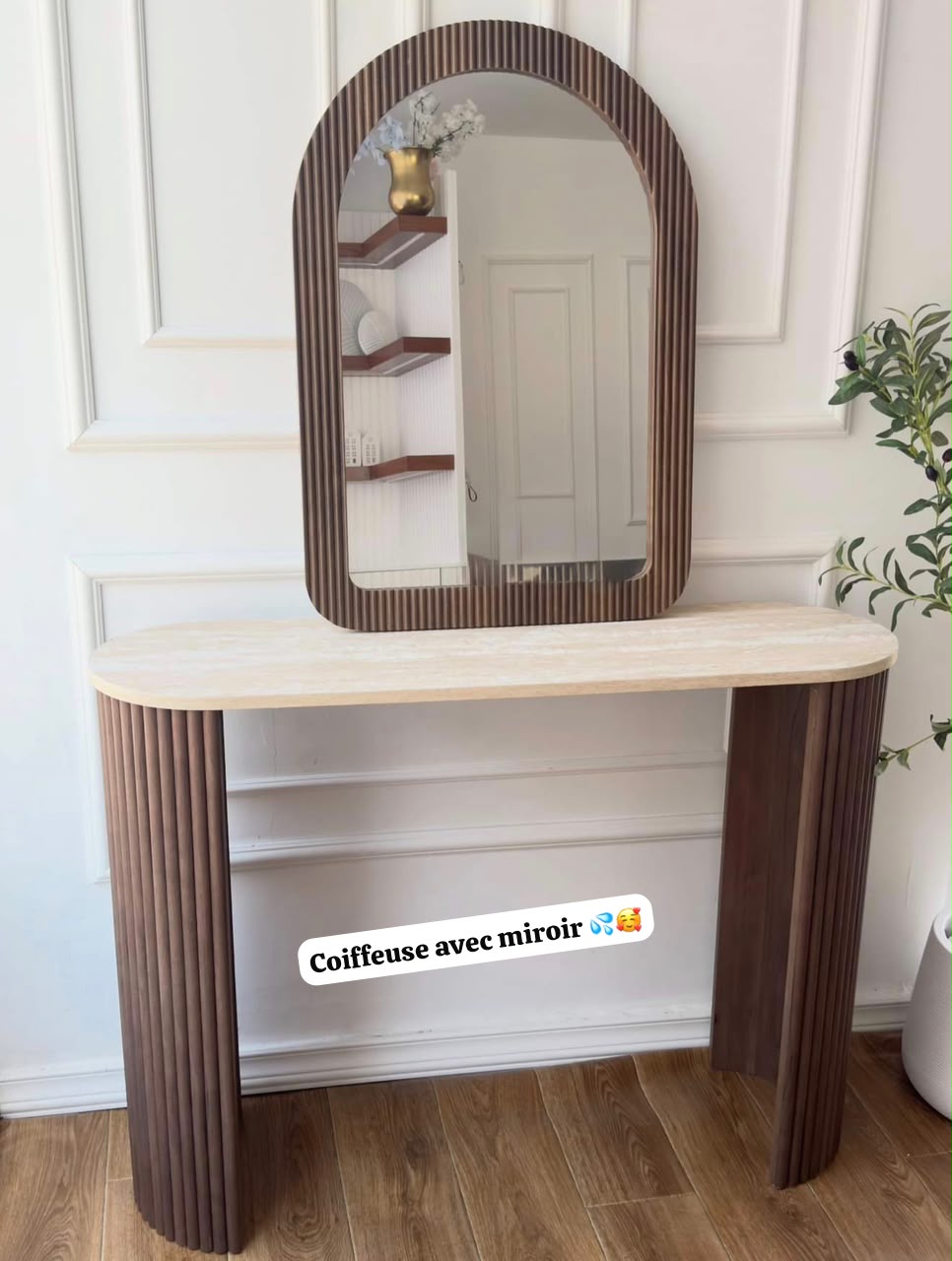 ✨ Coiffeuse Design avec Miroir – Élégance & Modernité pour votre Intérieur