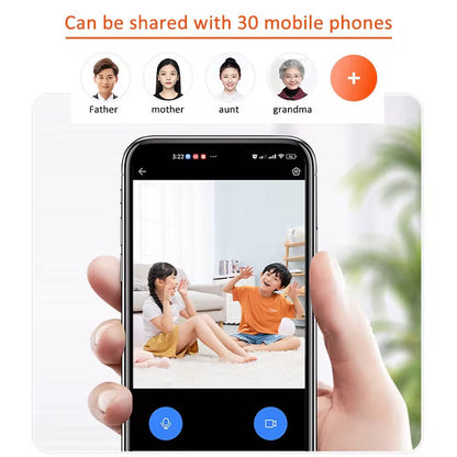 Caméra de surveillance Intelligente 1080P caméra d’appels vidéos