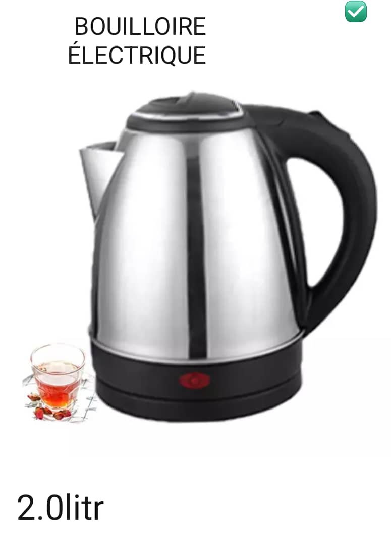 Bouilloire Electrique - 2 Litres - Inox 2000 W