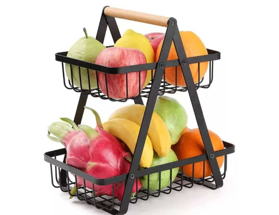 Panier fruit 2 niveaux