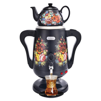 Théière électrique Samovar automatique en acier inoxydable de 3,5 L avec contrôle de la température bouilloire turque russe
