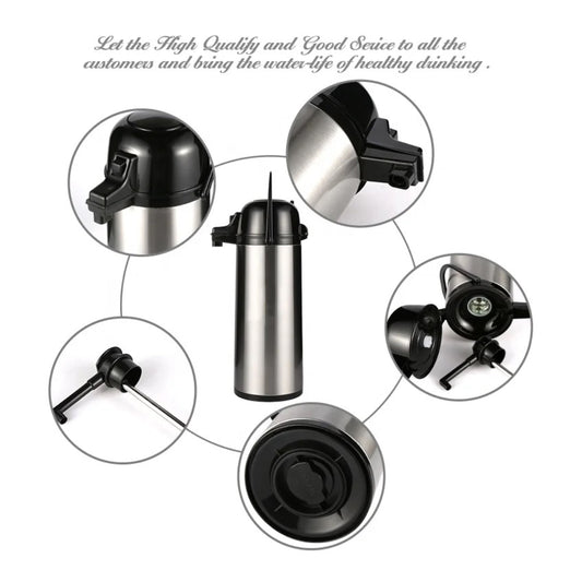 Thermos pompe 2 litres