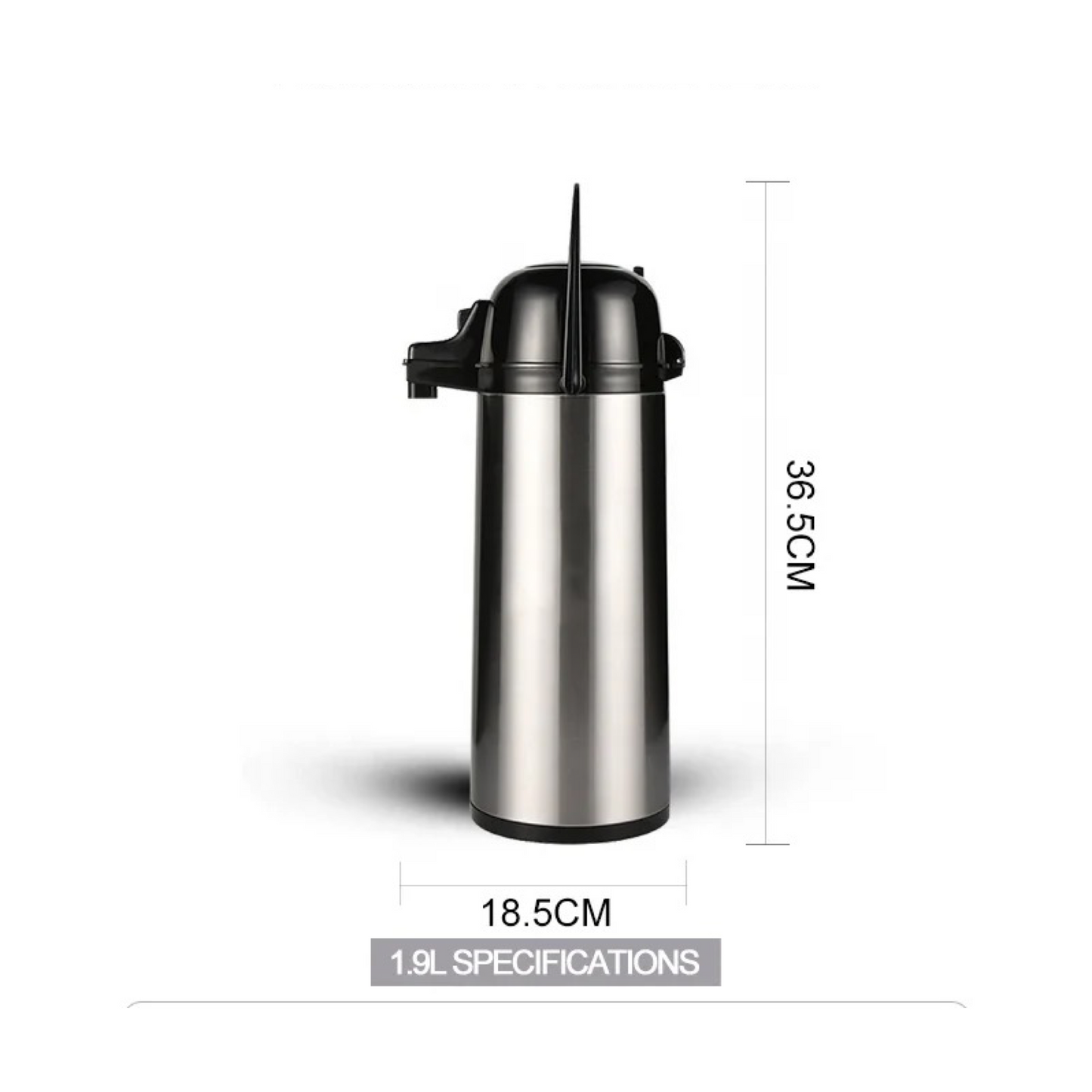Thermos pompe 2 litres