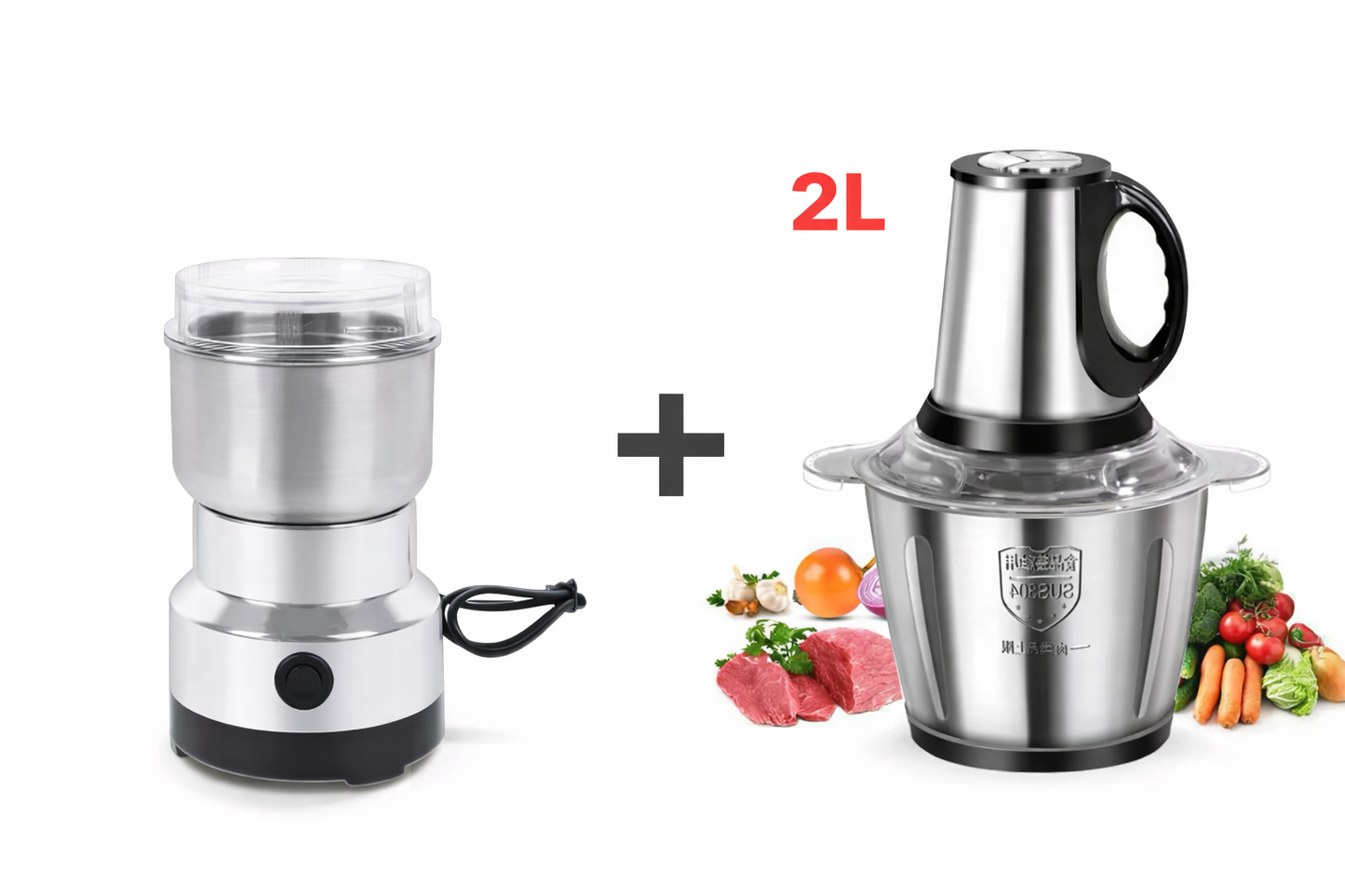 Pack Cuisine – Moulin à Grains + Hachoir