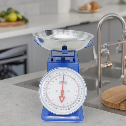 Balance de cuisine mécanique avec plateau