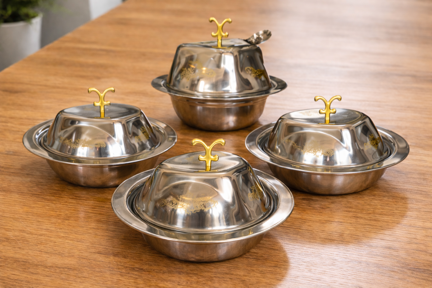 Ensemble Bols - 4 Pieces INOX