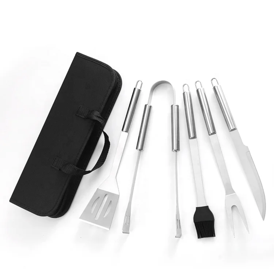 Ensemble d'ustensiles barbecue 6 pcs