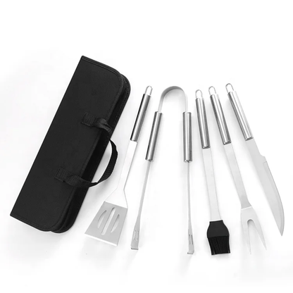 Ensemble d'ustensiles barbecue 6 pcs