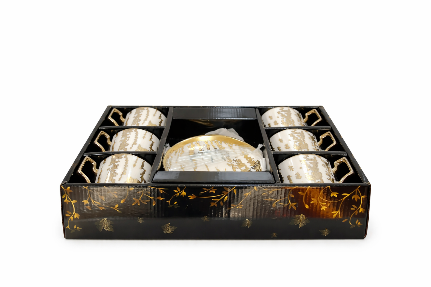 Ensemble tasses et sous-tasses