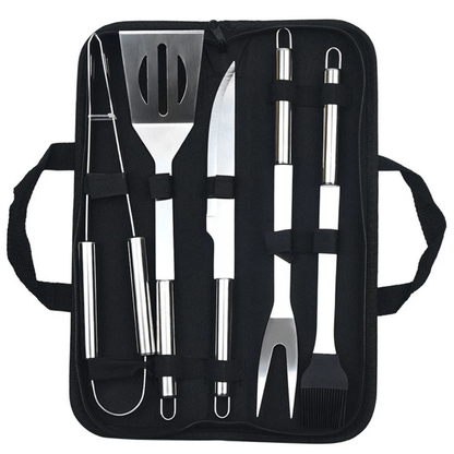 Ensemble d'ustensiles barbecue 6 pcs