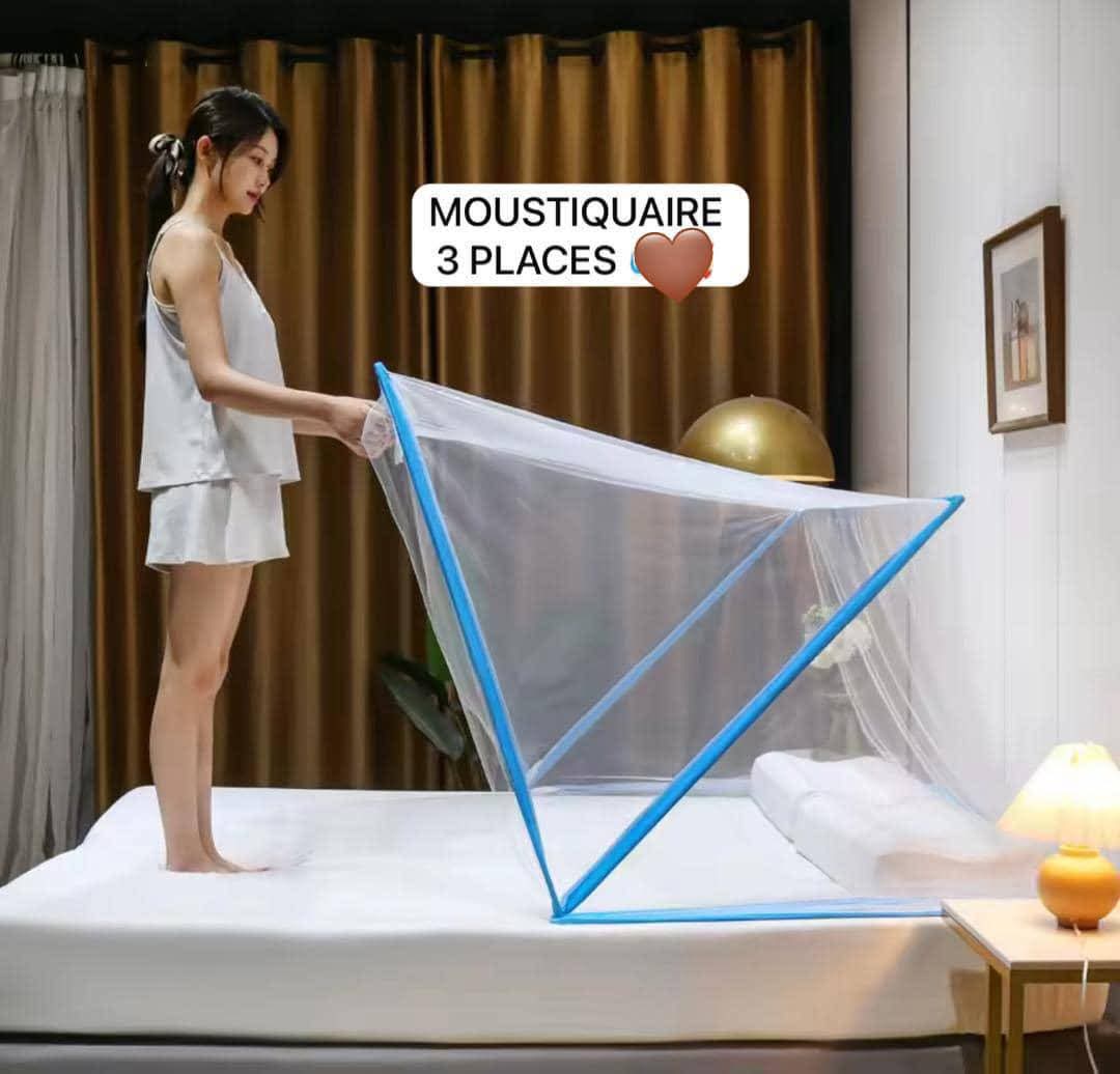 Moustiquaire 3 places pliable