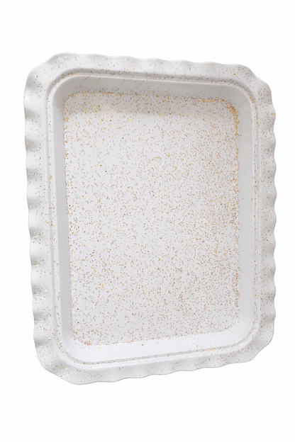 Plateau mélanine incassable grand 48 x 33,5cm