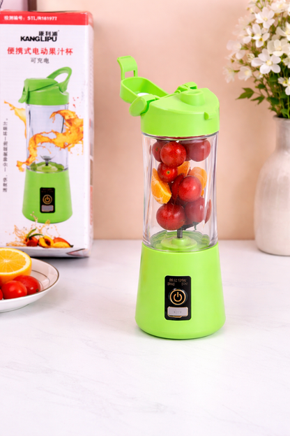 Mixeur portable jus de fruit.