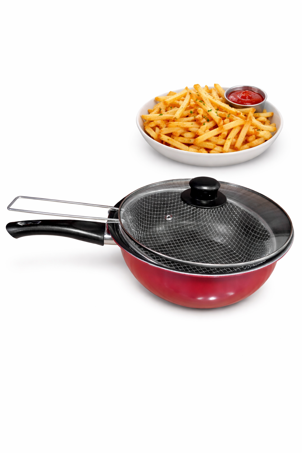 Poêle friteuse 24 cm