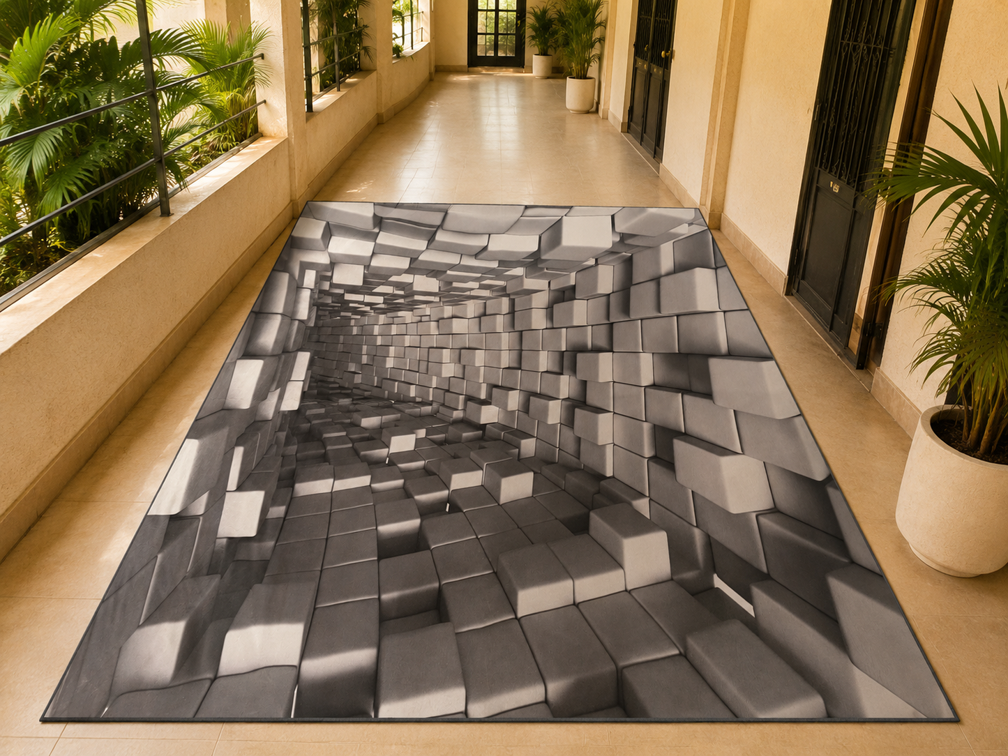 Moquette 3D moderne 3 M / 2 M