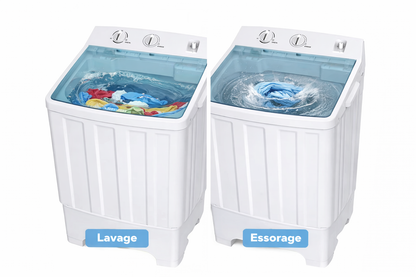 Machine à laver semi-automatique 13 KG – Double cuve